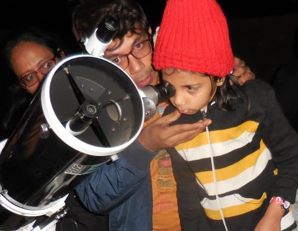 Astro-tourism event poster or banner