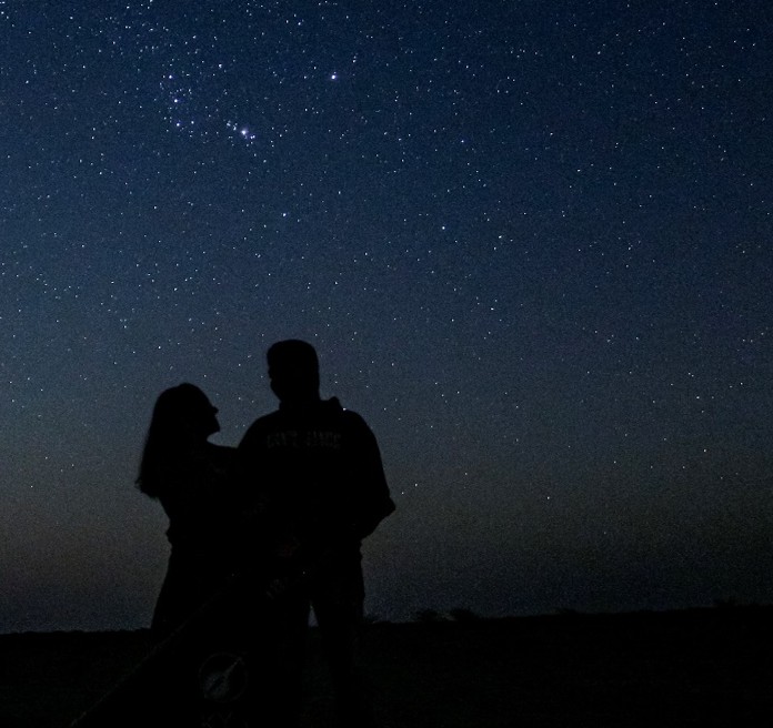 Illustration for Geminids Meteor Shower.